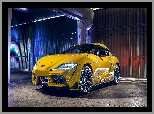 2020, Żółta, Toyota Supra