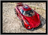 Koenigsegg, 2016, Czerwony, Regera